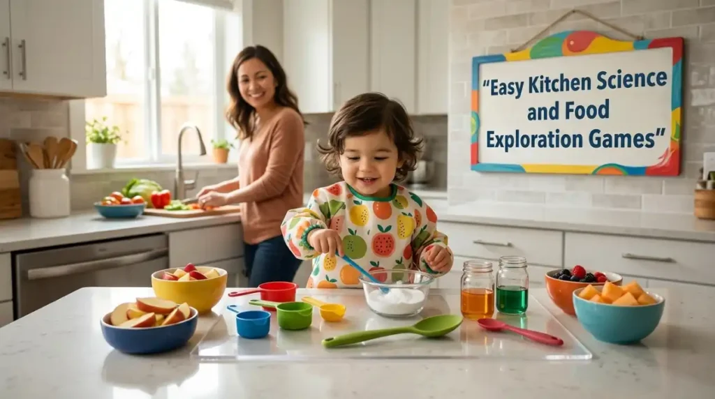 Easy Kitchen Science and Food Exploration Games