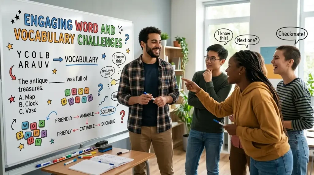 Engaging Word and Vocabulary Challenges