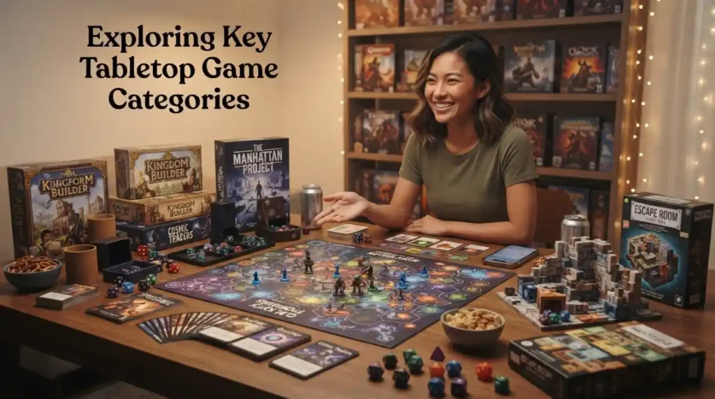 Exploring Key Tabletop Game Categories