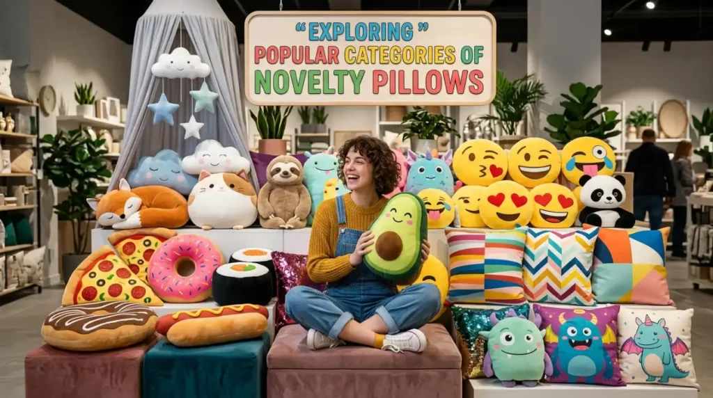 Exploring Popular Categories of Novelty Pillows