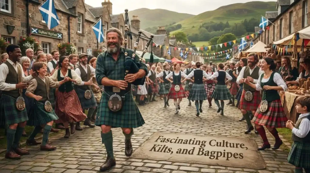 Fascinating Culture, Kilts, and Bagpipes