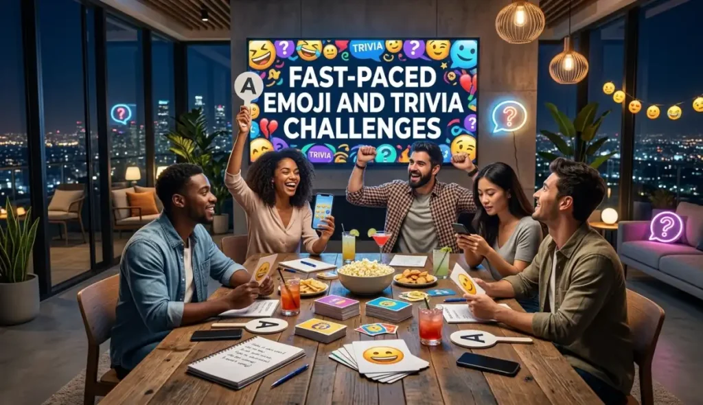 Fast-Paced Emoji and Trivia Challenges