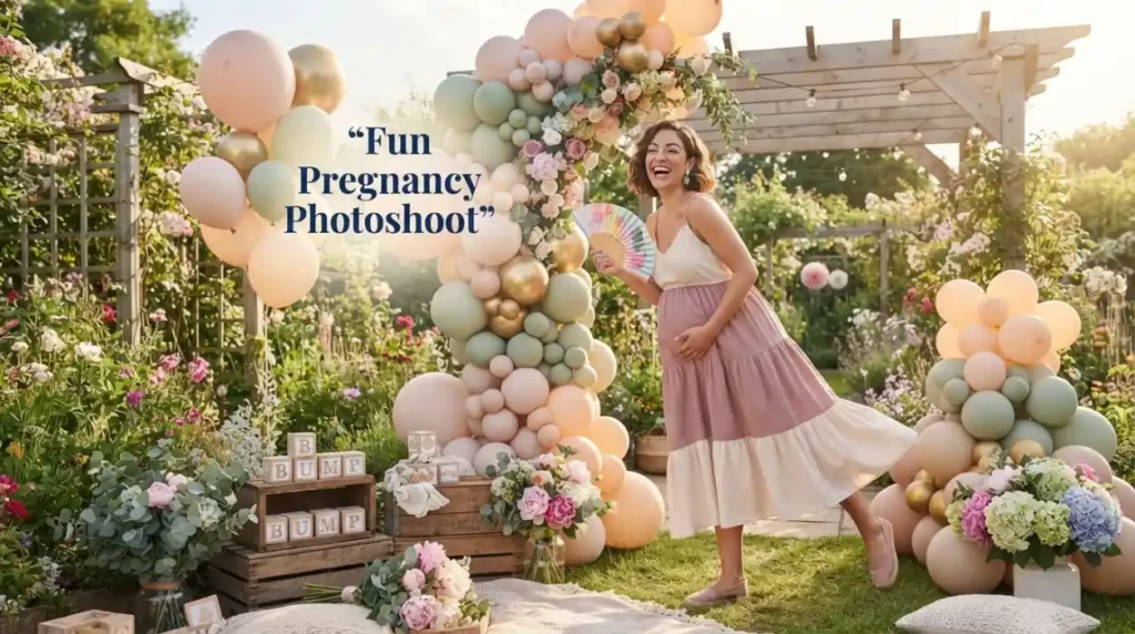 Fun Pregnancy Photoshoot