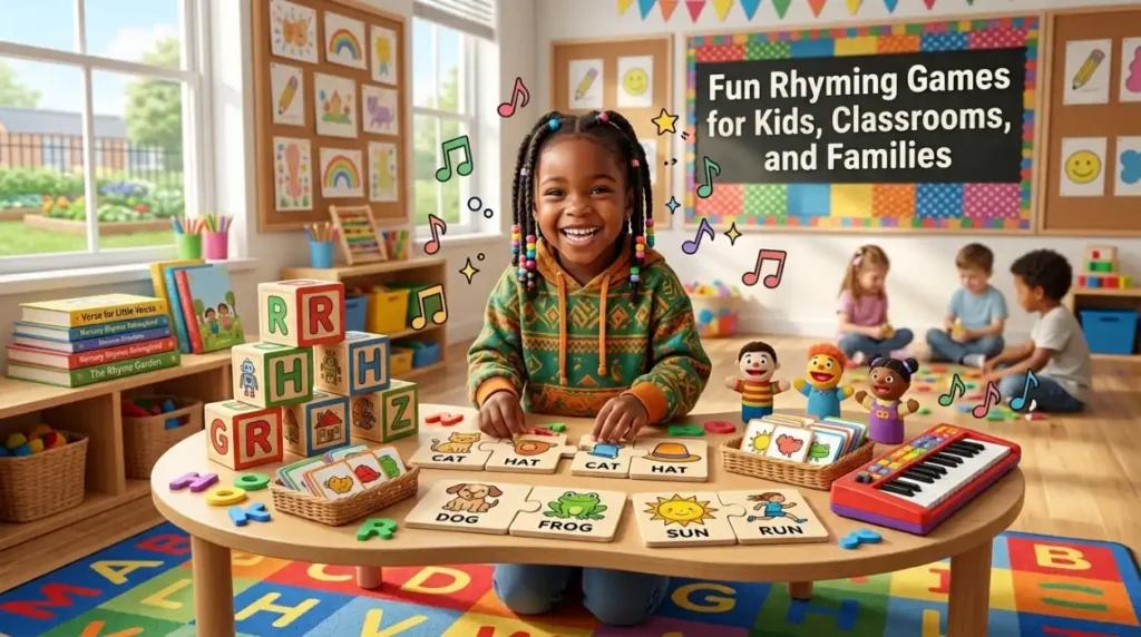 Fun Rhyming Games for Kids, Classrooms, and Families