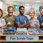 Fun Scrub Tops