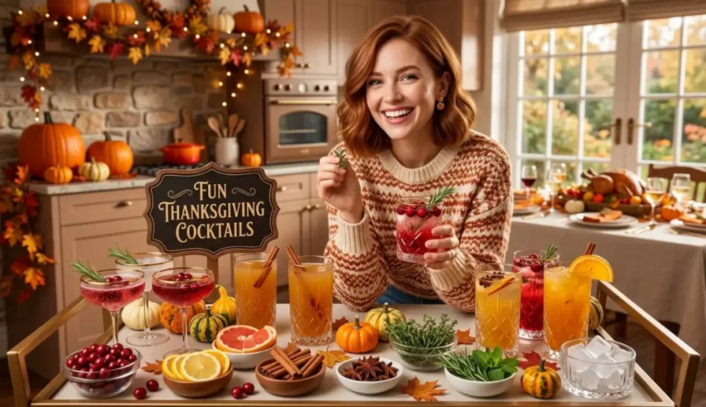 fun thanksgiving cocktails