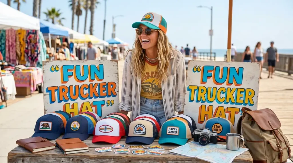 fun trucker hat