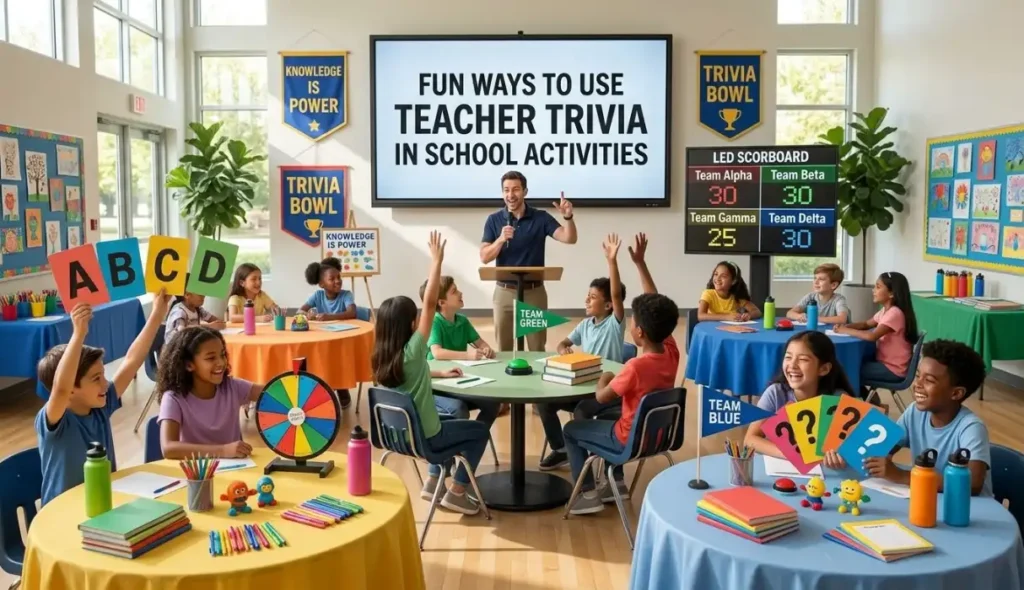 Fun Ways to Use Teacher Trivia in School Activities