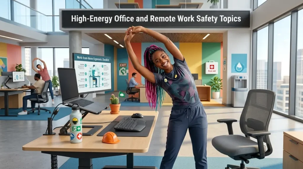 High-Energy Office and Remote Work Safety Topics