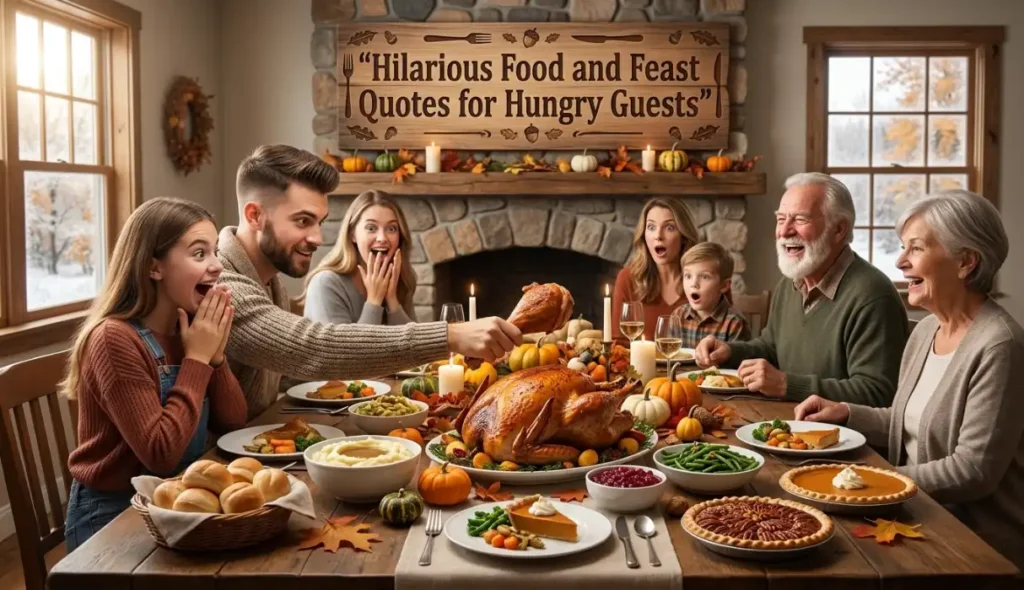Hilarious Food and Feast Quotes for Hungry Guests