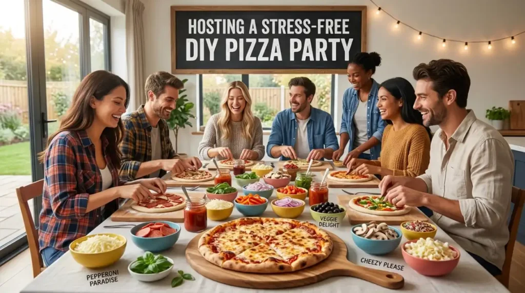 Hosting a Stress-Free DIY Pizza Party