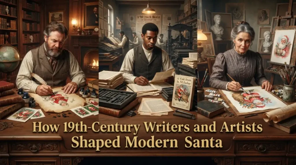 How 19th-Century Writers and Artists Shaped Modern Santa