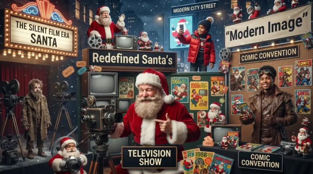 How Pop Culture Redefined Santa's Modern Image