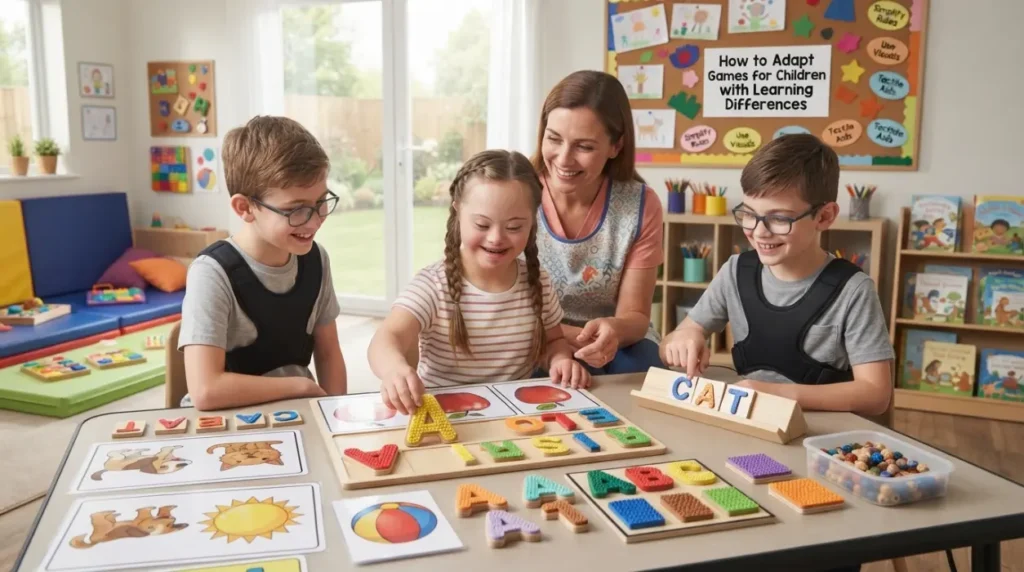 How to Adapt Games for Children with Learning Differences