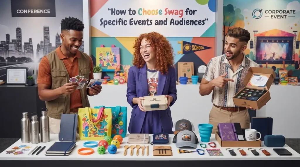 How to Choose Swag for Specific Events and Audiences
