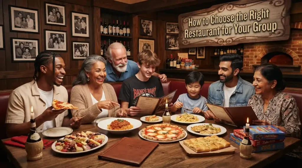 How to Choose the Right Restaurant for Your Group
