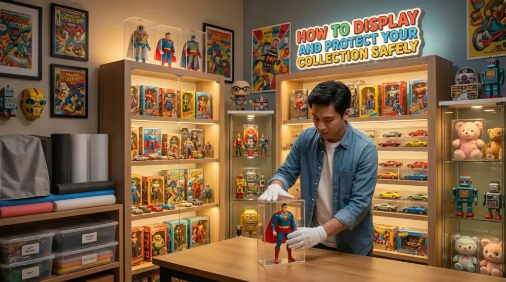 How to Display and Protect Your Collection Safely