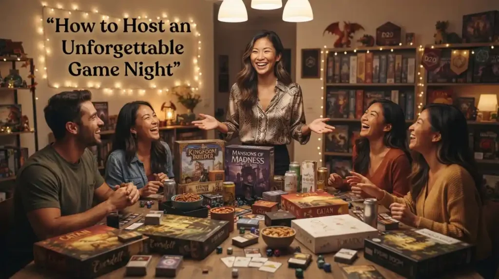 How to Host an Unforgettable Game Night