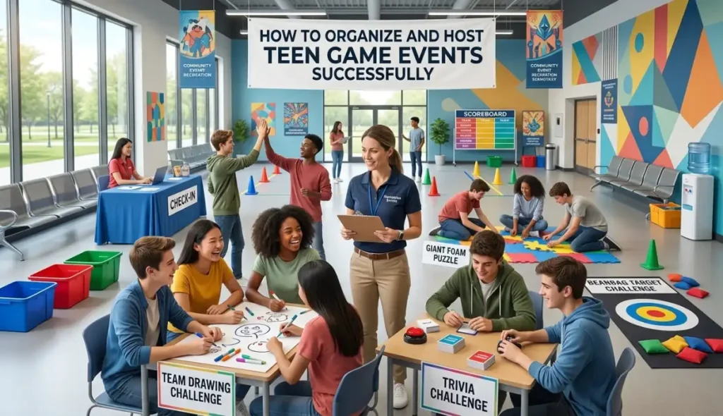 How to Organize and Host Teen Game Events Successfully