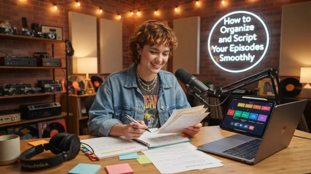 How to Organize and Script Your Episodes Smoothly