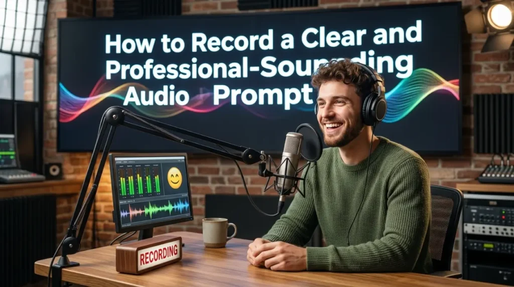 How to Record a Clear and Professional-Sounding Audio Prompt