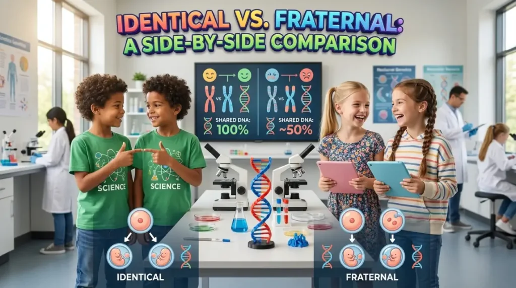 Identical vs. Fraternal: A Side-by-Side Comparison