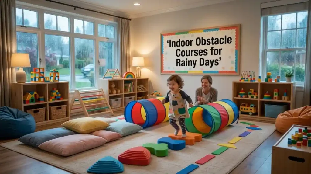 Indoor Obstacle Courses for Rainy Days