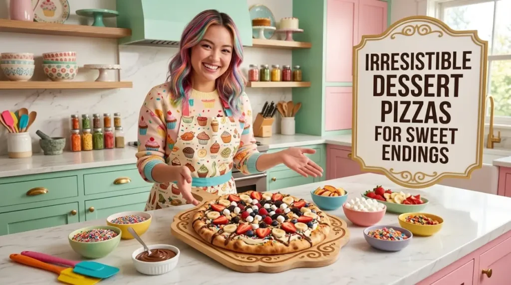 Irresistible Dessert Pizzas for Sweet Endings