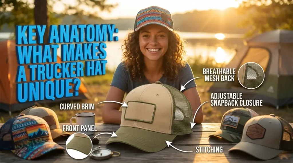 Key Anatomy: What Makes a Trucker Hat Unique?
