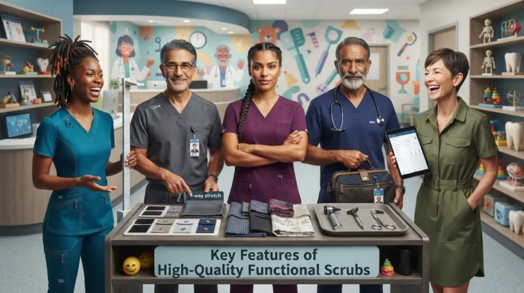 Key Features of High-Quality Functional Scrubs