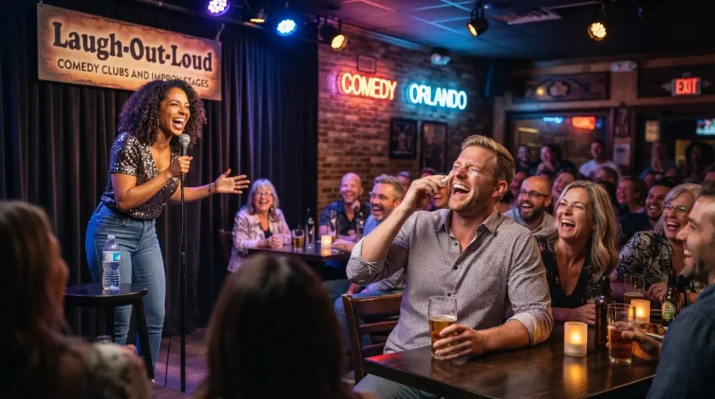 Laugh-Out-Loud Comedy Clubs and Improv Stages