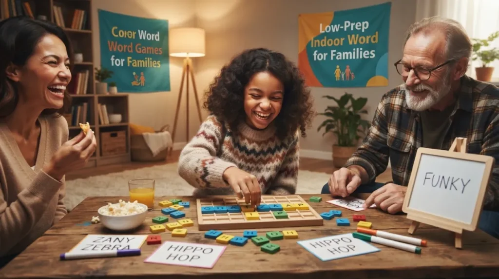 Low-Prep Indoor Word Games for Families