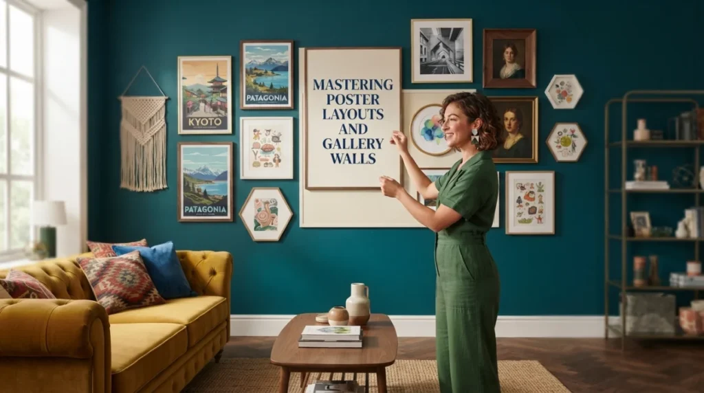 Mastering Poster Layouts and Gallery Walls