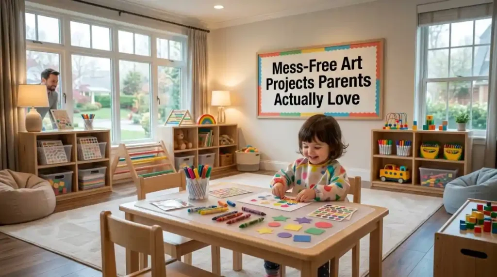 Mess-Free Art Projects Parents Actually Love