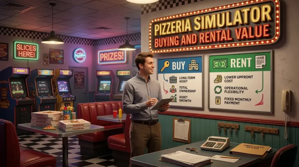 Pizzeria Simulator Buying and Rental Value