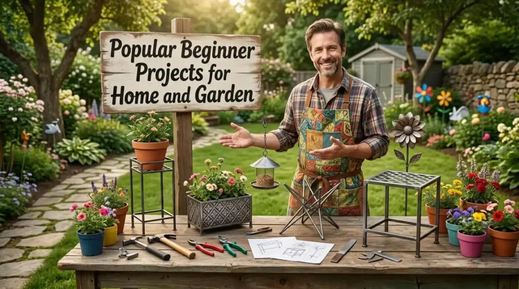 Popular Beginner Projects for Home and Garden