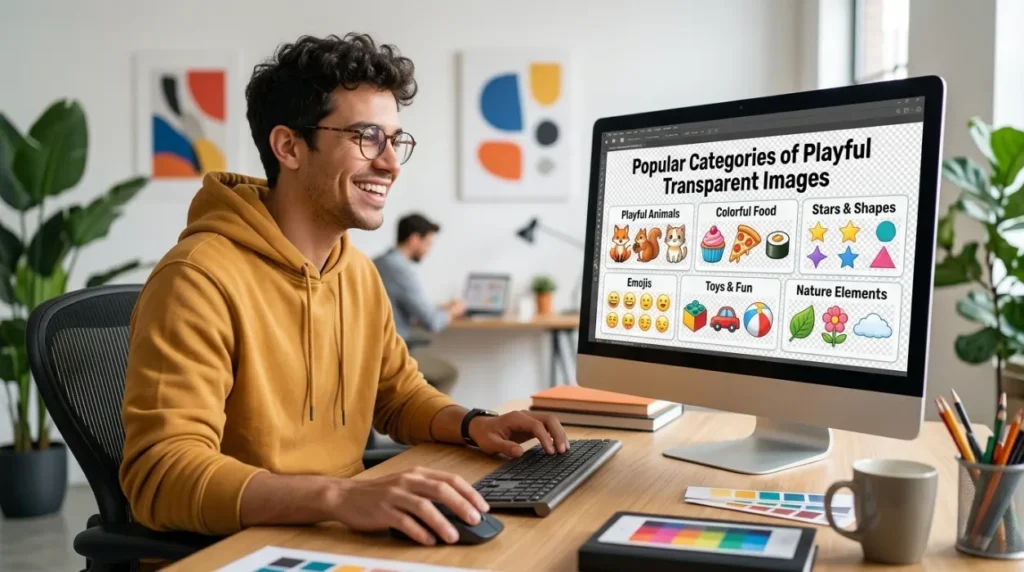 Popular Categories of Playful Transparent Images