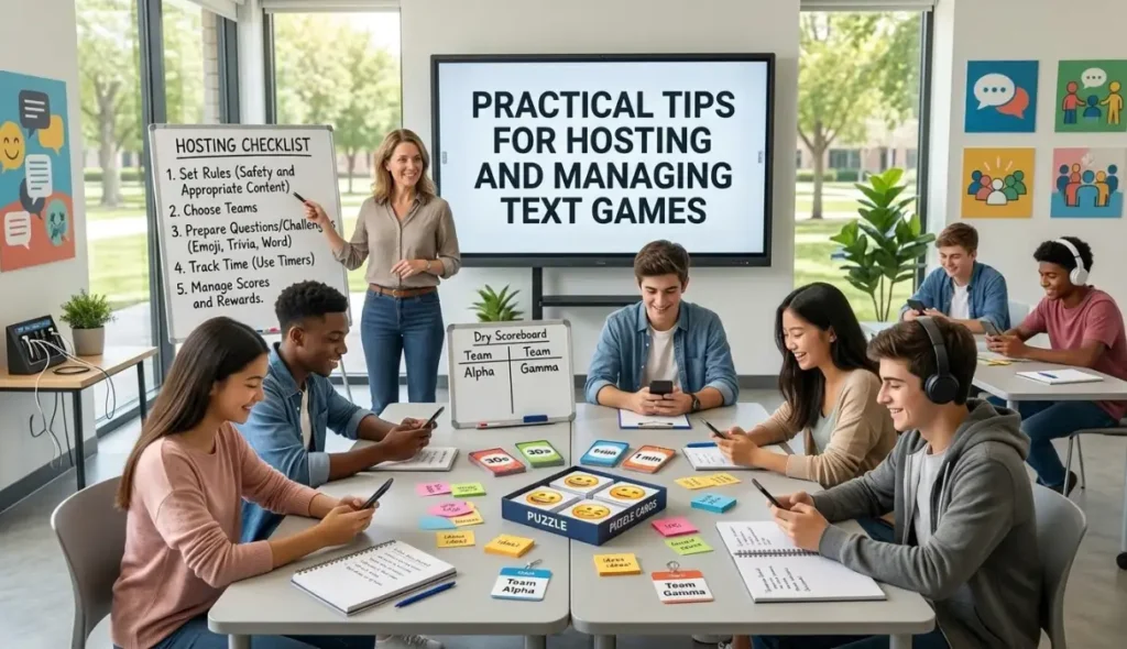 Practical Tips for Hosting and Managing Text Games