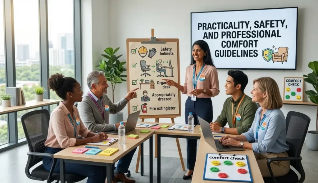 Practicality, Safety, and Professional Comfort Guidelines