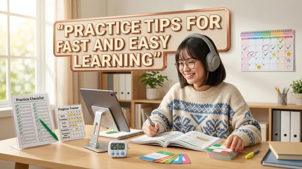 Practice Tips for Fast and Easy Learning