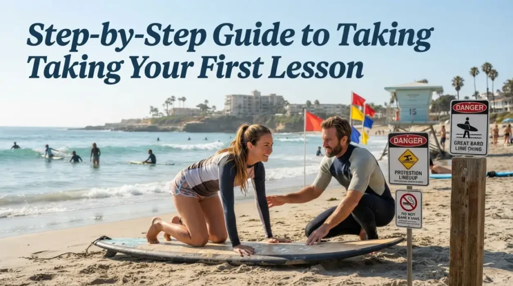 Step-by-Step Guide to Taking Your First Lesson