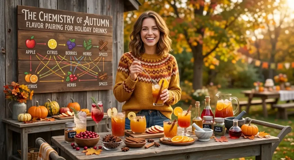 The Chemistry of Autumn Flavor Pairing for Holiday Drinks