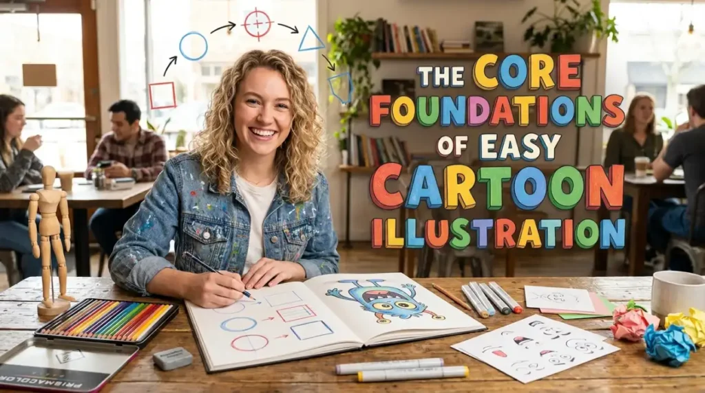 The Core Foundations of Easy Cartoon Illustration