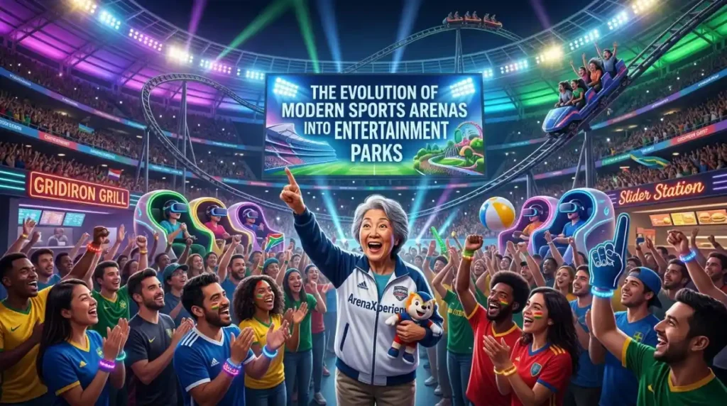 The Evolution of Modern Sports Arenas into Entertainment Parks