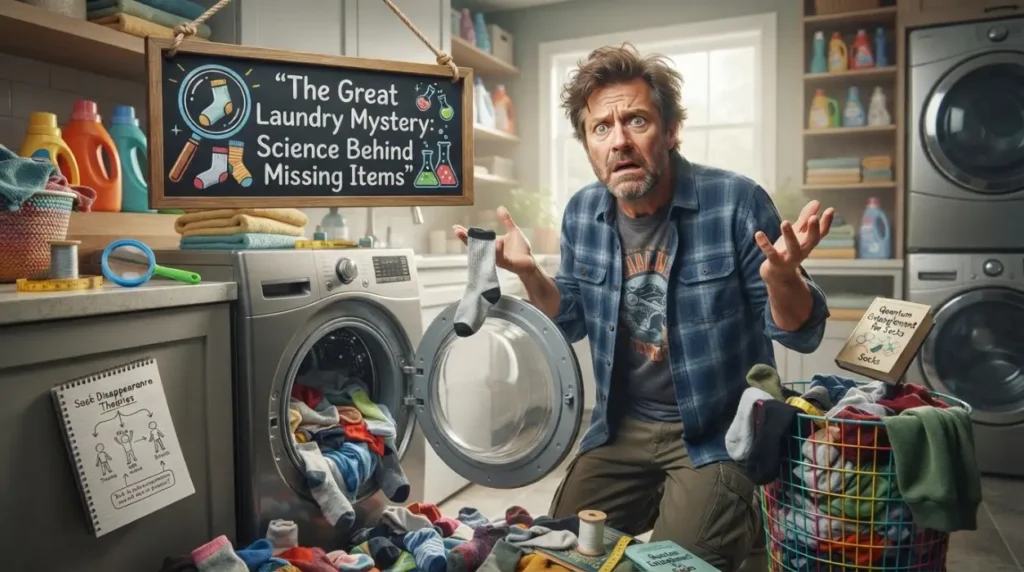 The Great Laundry Mystery: Science Behind Missing Items