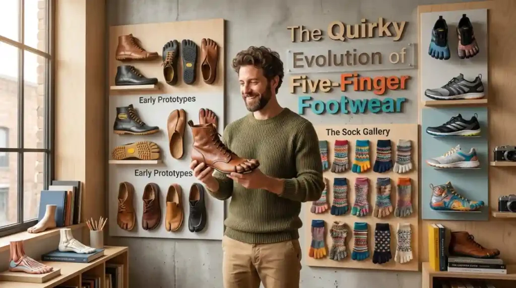 The Quirky Evolution of Five-Finger Footwear