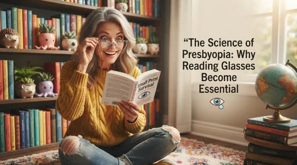 The Science of Presbyopia: Why Reading Glasses Become Essential