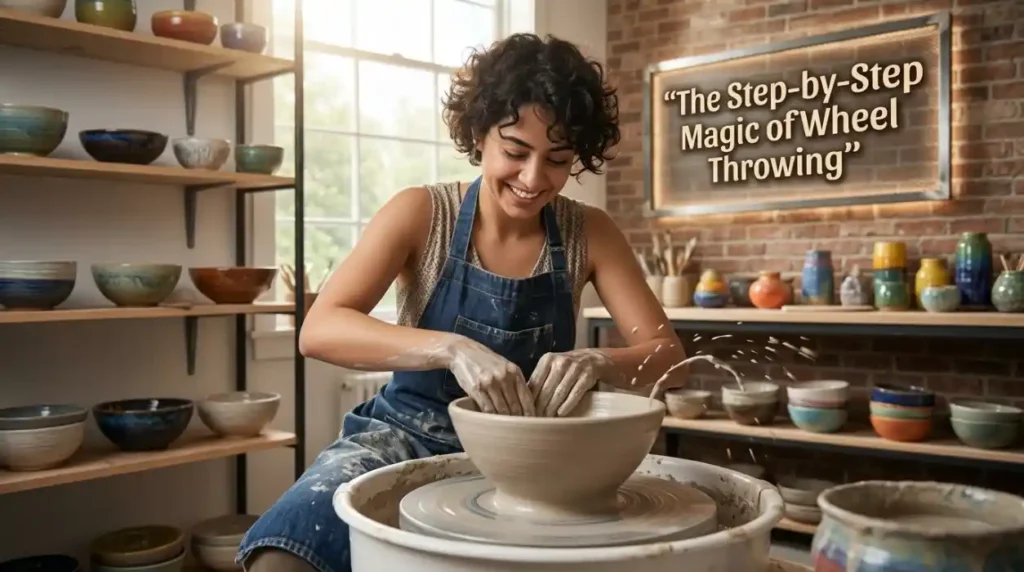 The Step-by-Step Magic of Wheel Throwing