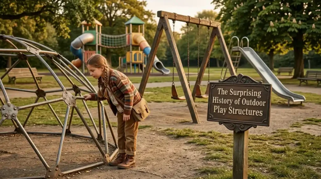 The Surprising History of Outdoor Play Structures