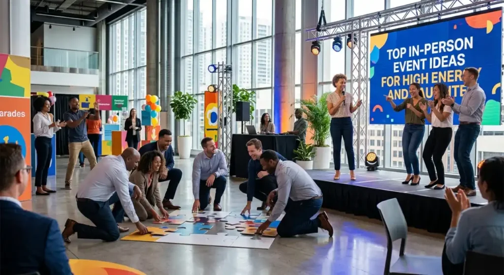 Top In-Person Event Ideas for High Energy and Laughter
